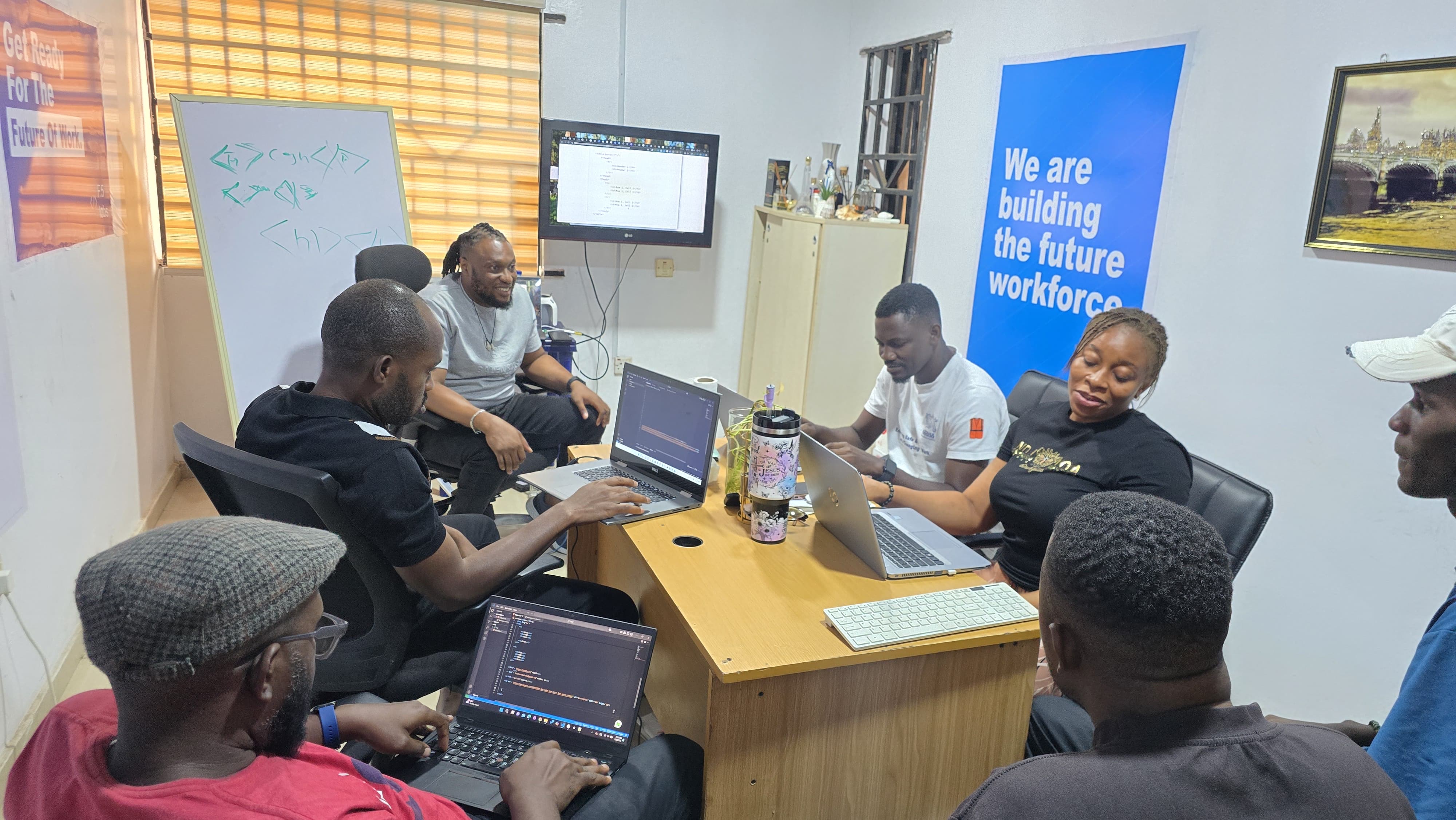 Students learning at Nexora Academy